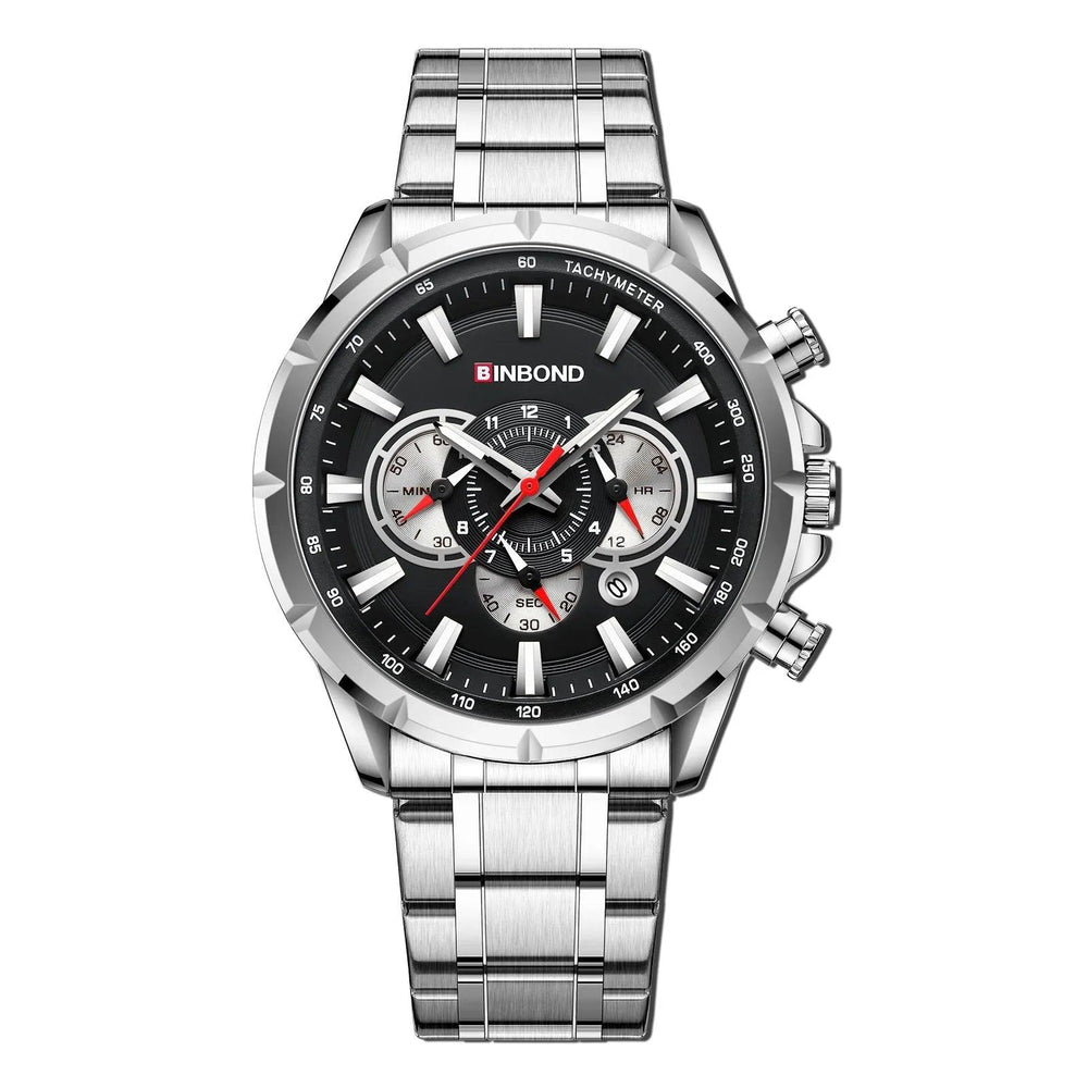 Tactical Motorcycle Waterproof Luminous Watch Timing Multi-Pointer EX-STOCK Canada