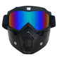 Tactical goggles for motorcycle helmet - EX-STOCK Canada