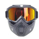 Tactical goggles for motorcycle helmet - EX-STOCK Canada