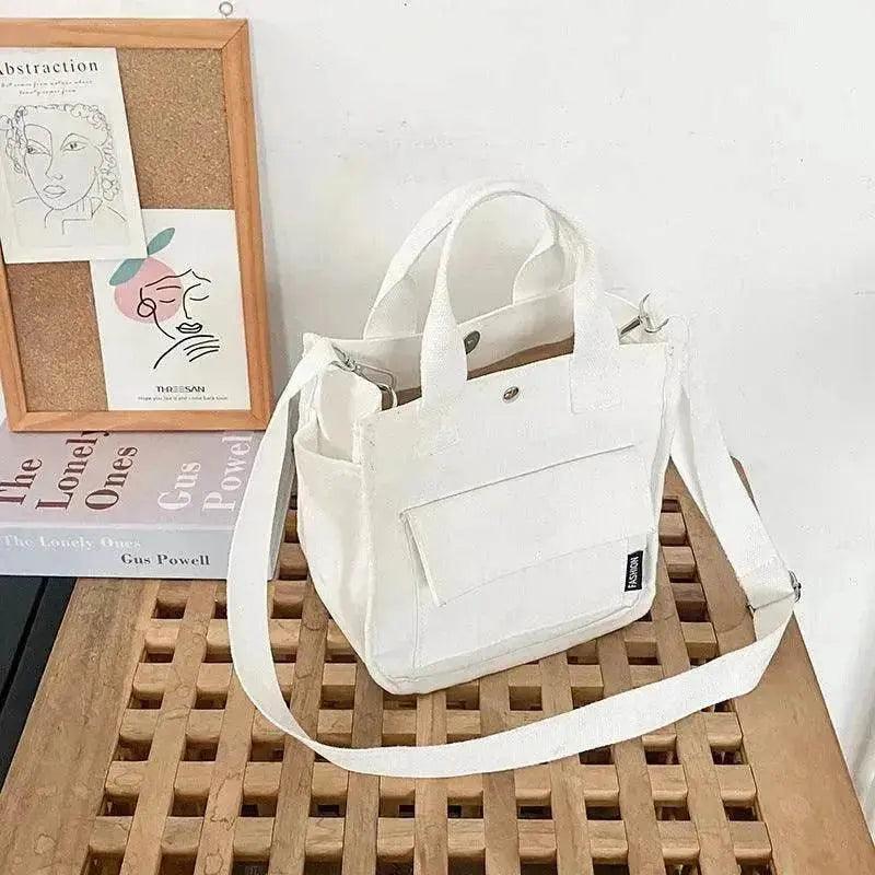 Borsa a tracolla in tela tridimensionale con multi tasche - EX-STOCK Canada