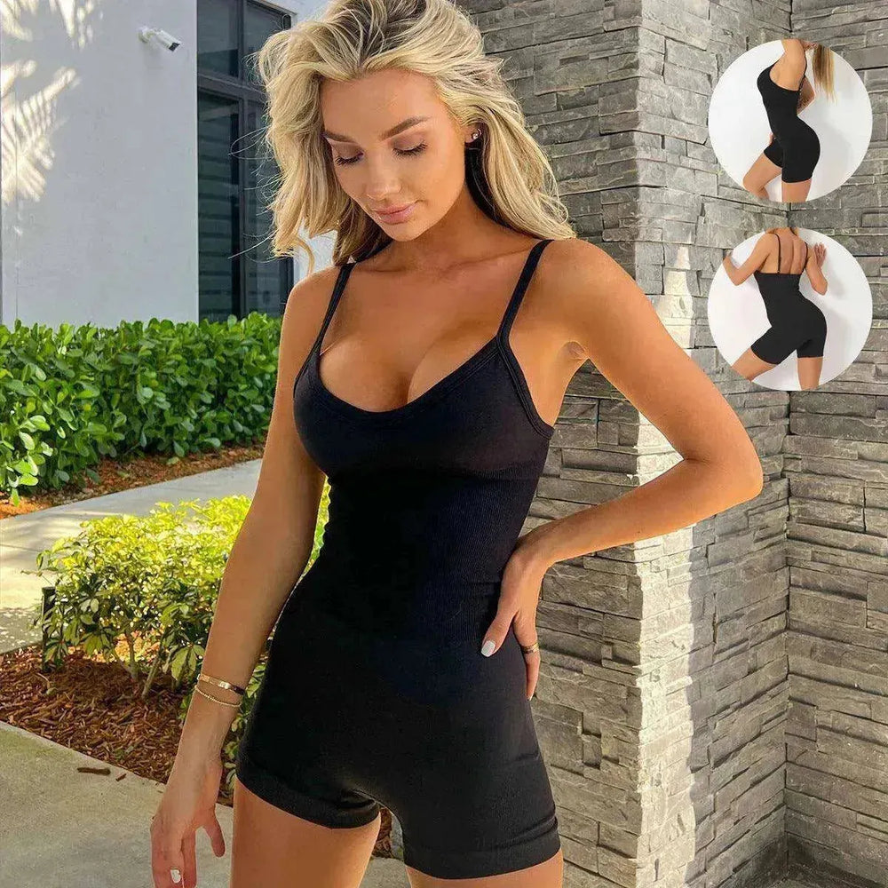 Tuta aderente da donna Moda Fitness Abbigliamento sportivo - EX-STOCK Canada