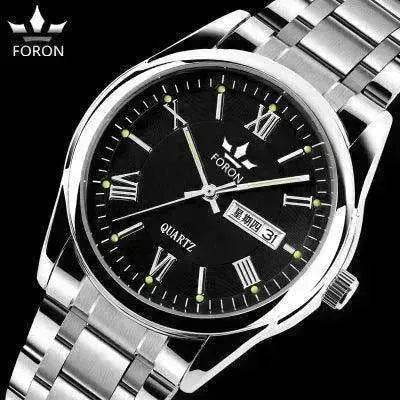 Top-grade men's quartz watches, waterproof, luminous, business belts. - EX-STOCK Canada