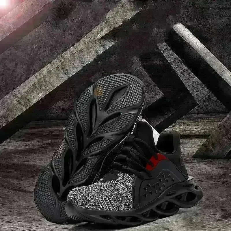 Trainers Steel Toe Cap Breathable Lightweight Smash proof Safety Shoes - EX-STOCK CANADA