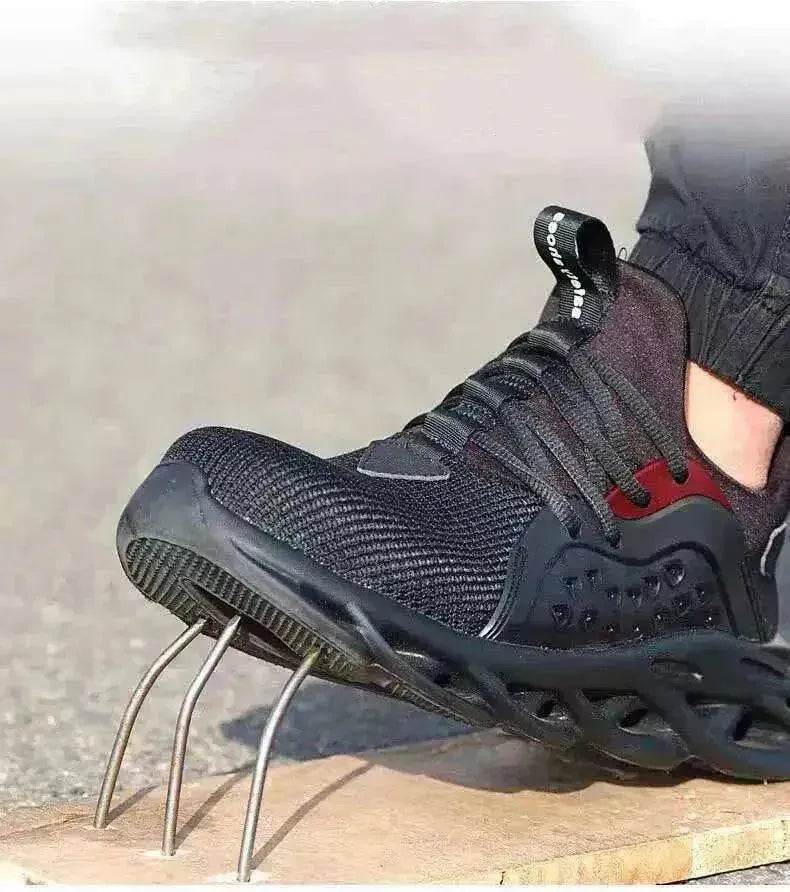 Trainers Steel Toe Cap Breathable Lightweight Smash proof Safety Shoes - EX-STOCK Canada