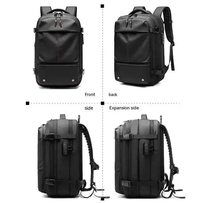 Travel Backpack Men's Business Multifunction Computer Bag Vacuum Compression Large-capacity Backpack - EX-STOCK Canada
