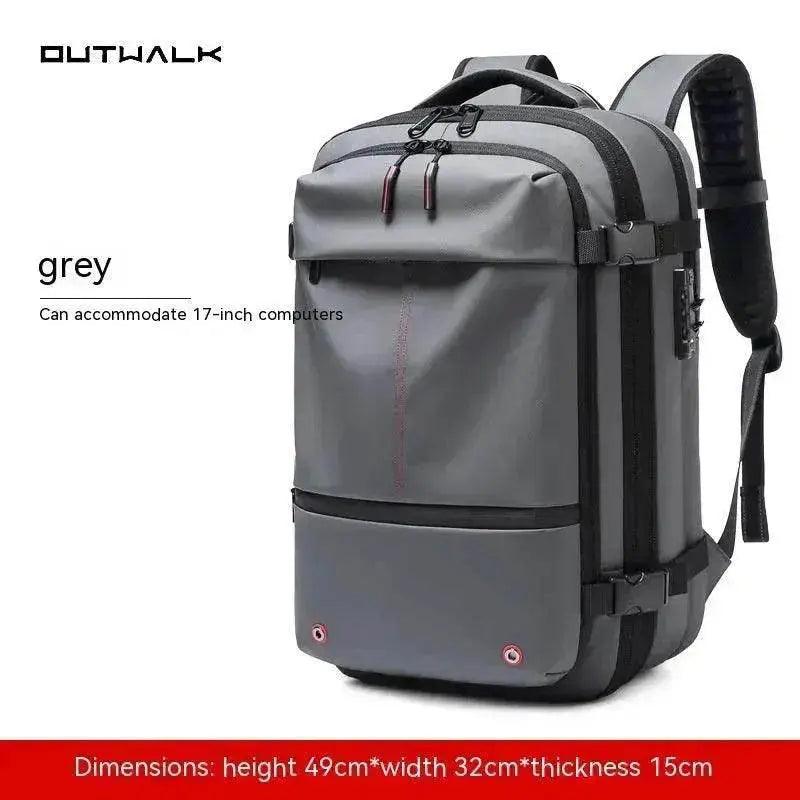 Reiserucksack Herren Business Multifunktions-Computer Tasche Vakuum-Kompression Rucksack mit großem Fassungsvermögen - EX-STOCK Canada