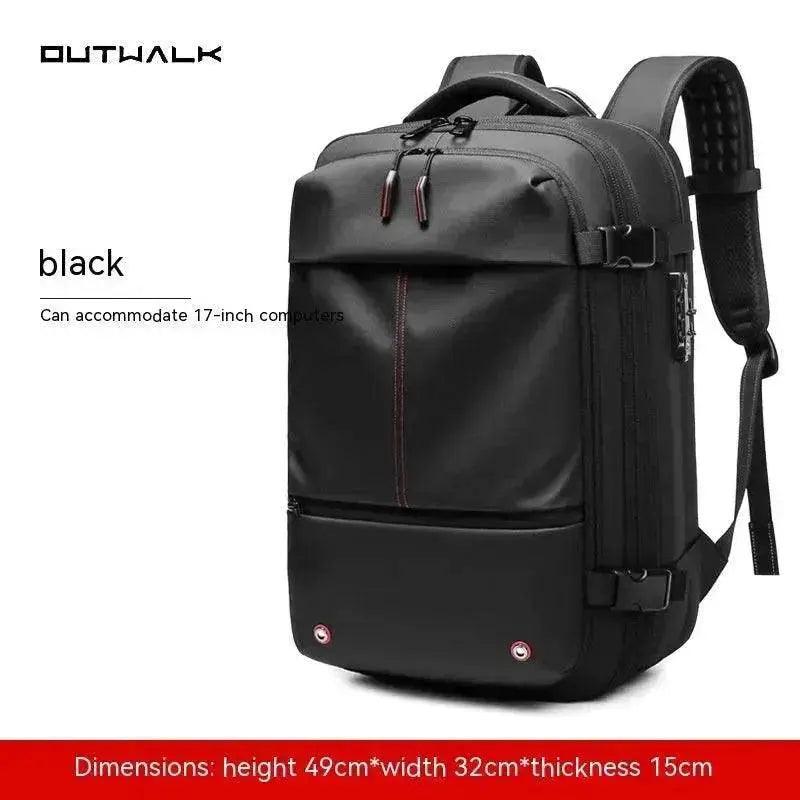 Reiserucksack Herren Business Multifunktions-Computer Tasche Vakuum-Kompression Rucksack mit großem Fassungsvermögen - EX-STOCK Canada