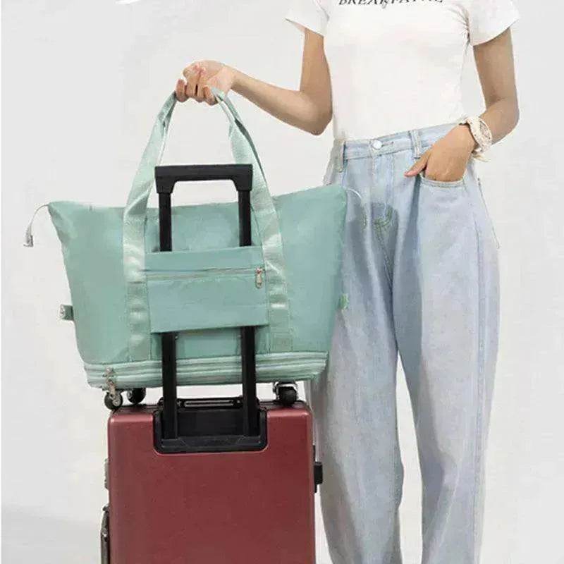 Travel Bag: Double-Layer Dry/Wet Separation - EX-STOCK Canada