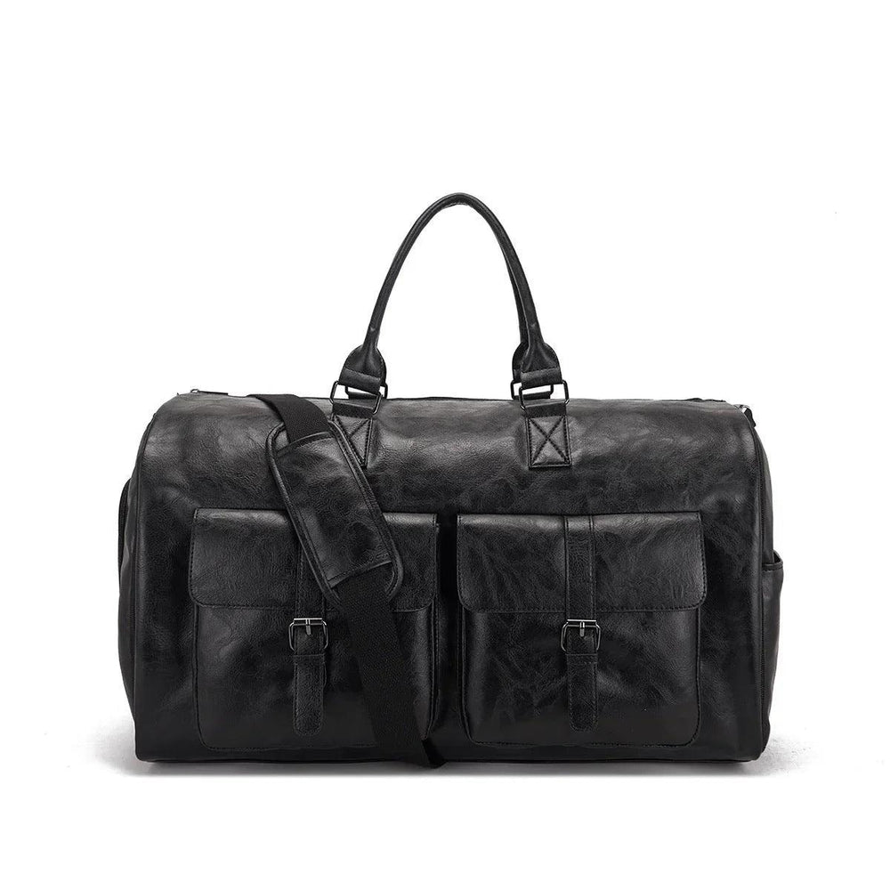 Travel Convenient Portable Garment Bag PU Leather Luggage Bag EX-STOCK Canada