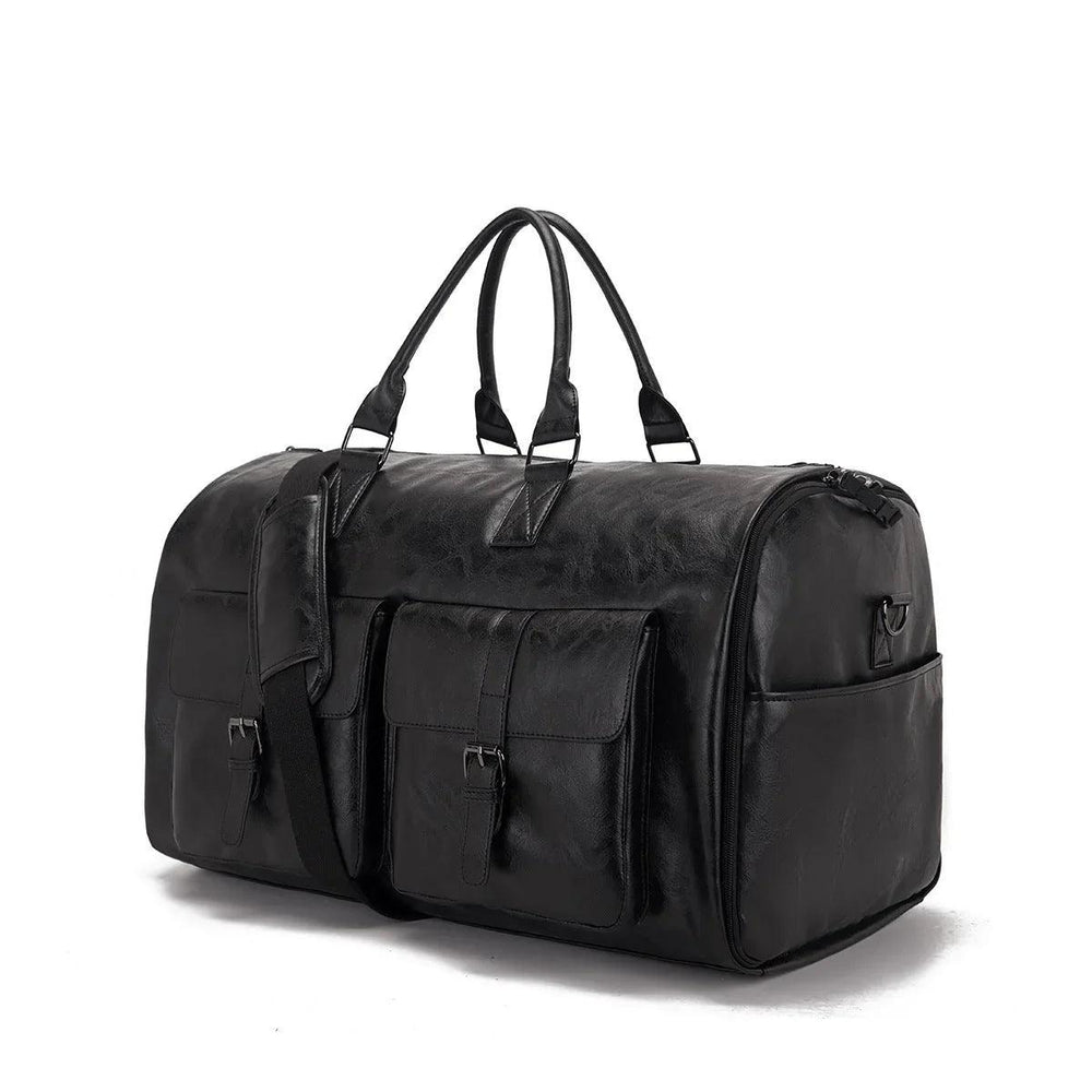 Travel Convenient Portable Garment Bag PU Leather Luggage Bag EX-STOCK Canada