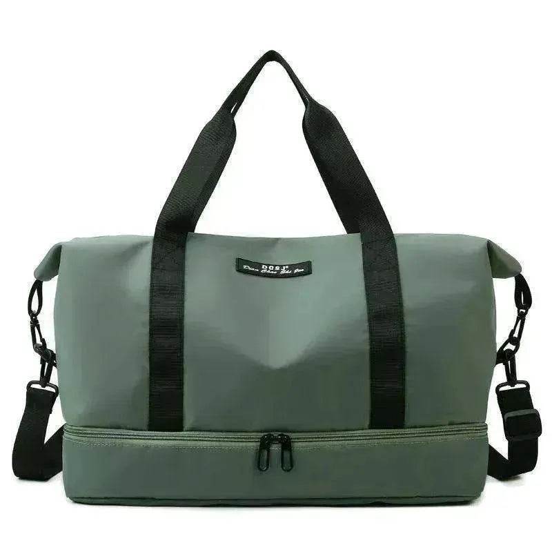 Travel Duffle Bag With Shoes Compartment Gym Waterfproof Handbag - EX-STOCK Canada