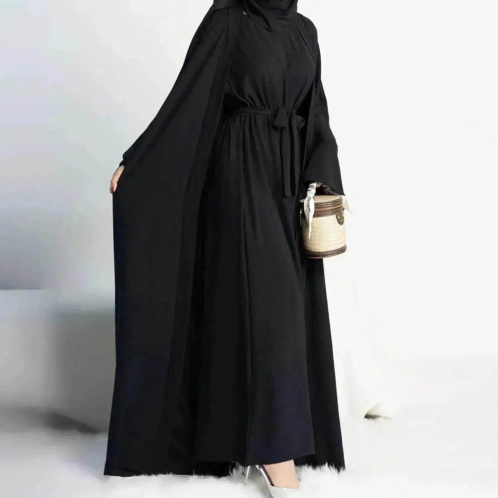 Traje de dos piezas de color sólido Turquía Dubái - EX-STOCK Canada