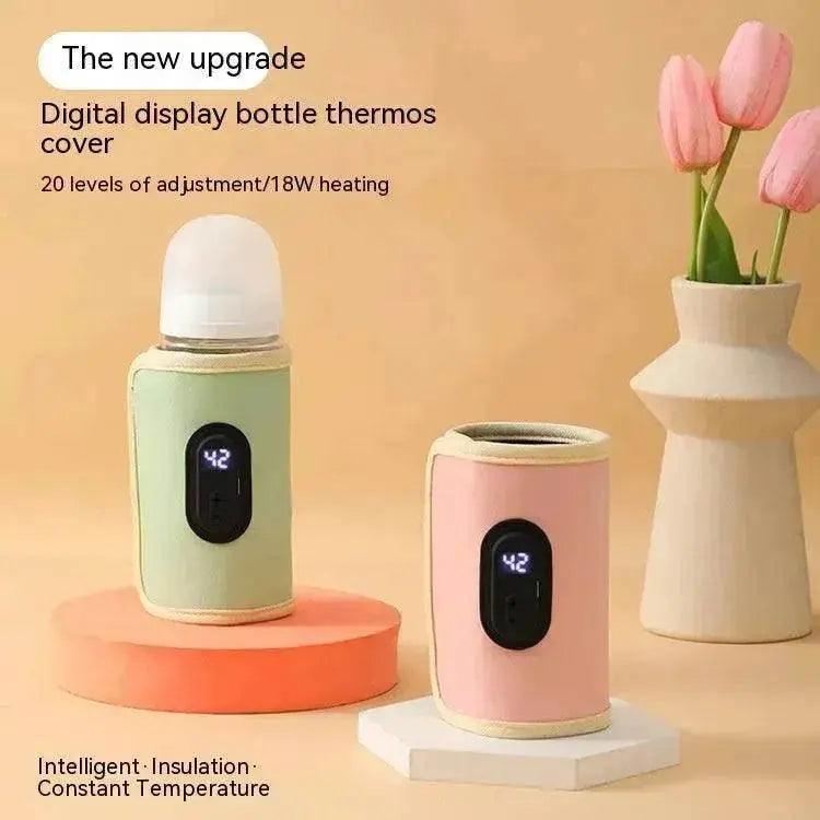 Housse d'isolation pour biberon portable à contrôle de température intelligent USB - EX-STOCK Canada