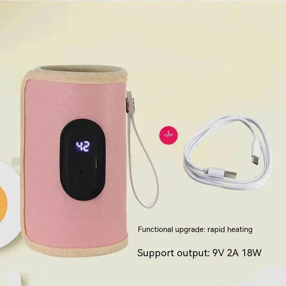 Housse d'isolation pour biberon portable à contrôle de température intelligent USB - EX-STOCK Canada