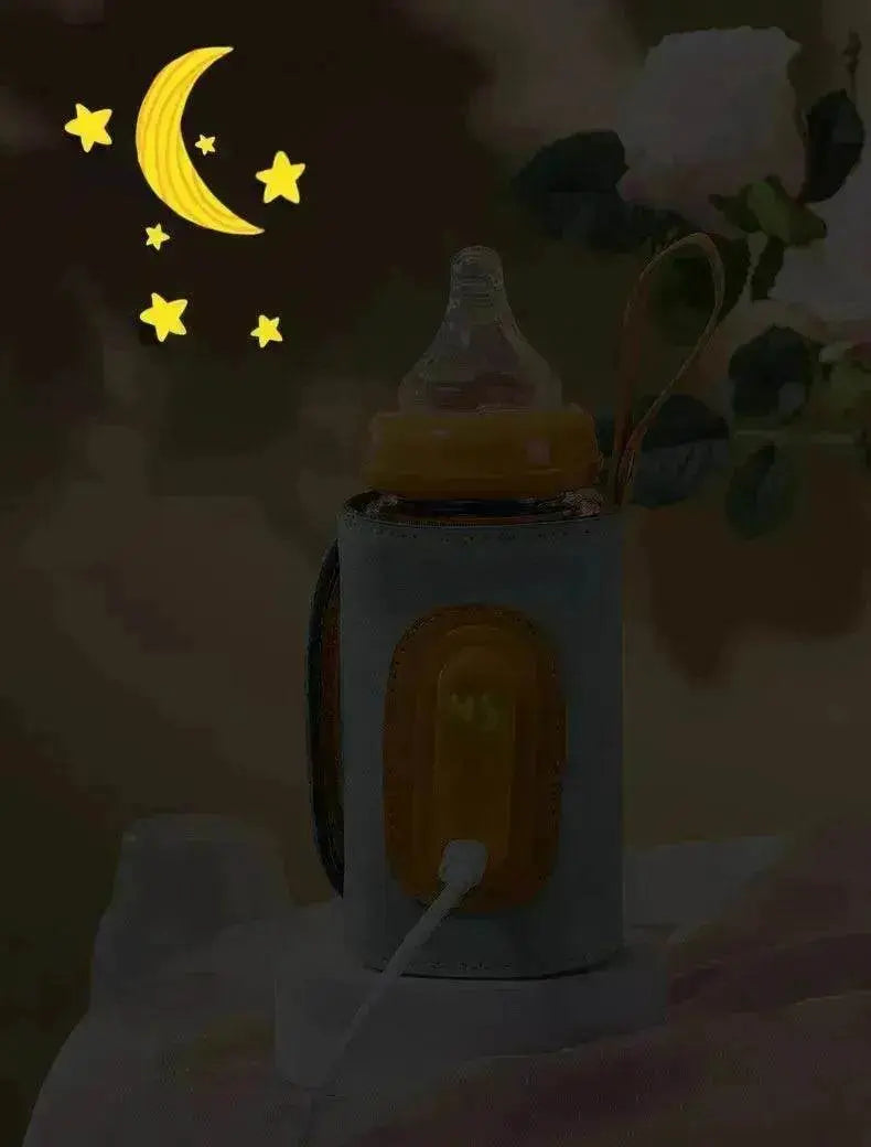 USB Intelligent Temperature Control Portable Milk Bottle Insulation Cover - EX-STOCK Canada
