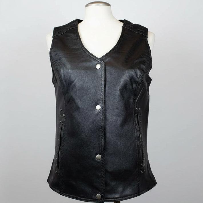 Chaleco con Flecos y Tachuelas para Mujer de Unik International