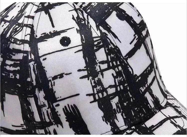 Unisex Black And White Mesh Sun Visor Hot Style Caps - EX-STOCK Canada