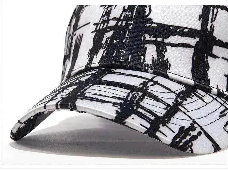 Unisex Black And White Mesh Sun Visor Hot Style Caps - EX-STOCK Canada