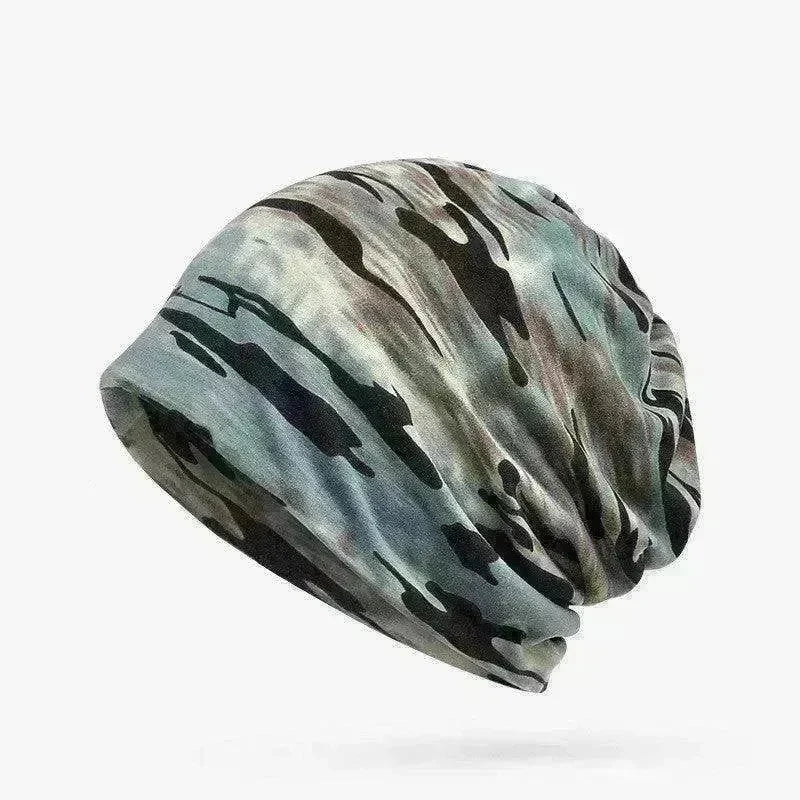 Unisex Camouflage Beanies Flexible Turban Ring Scarf Hedging Hats - EX-STOCK CANADA