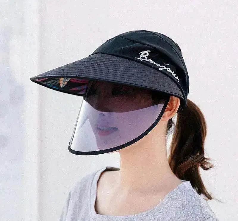 Chapeau écran solaire anti-mousse en coton unisexe - EX-STOCK Canada