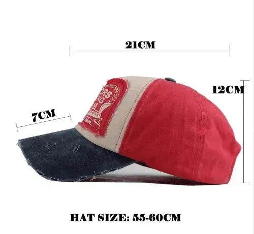 Unisex Eye catching Cotton Hip Hop Grinding Multicolor Hat - EX-STOCK Canada