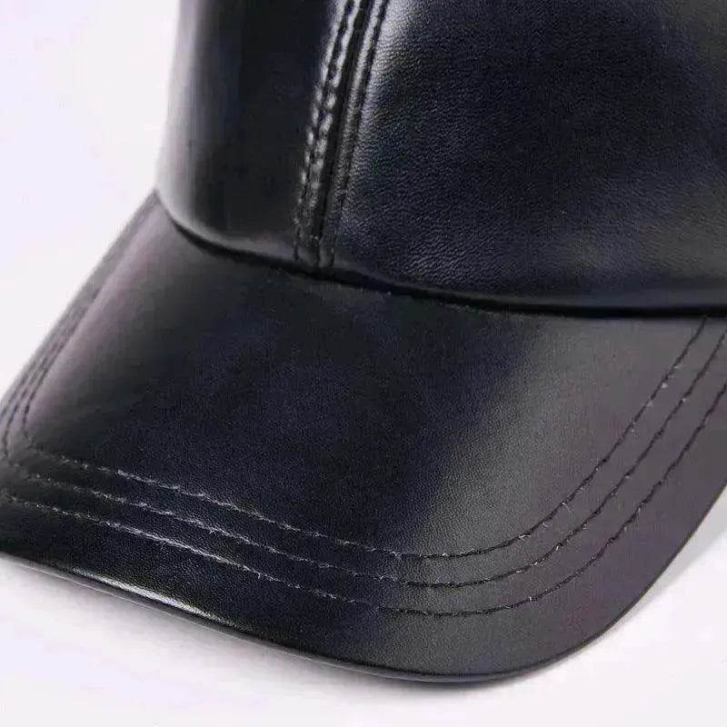 Unisex Leather Sheepskin Thickened Warm Hat - EX-STOCK Canada