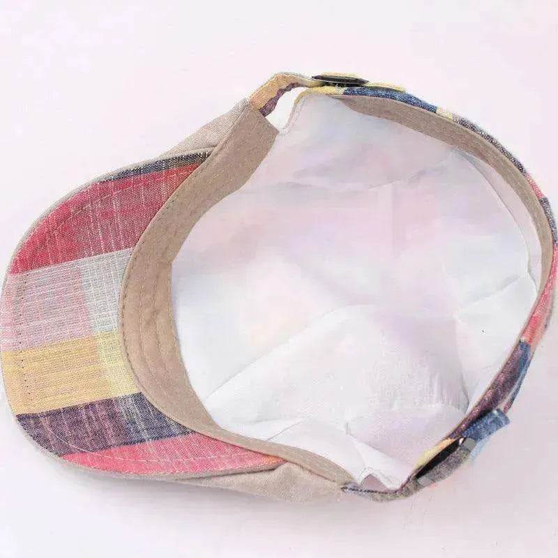 Unisex Peaked Stylish Plain Weave Sun Hat - EX-STOCK Canada