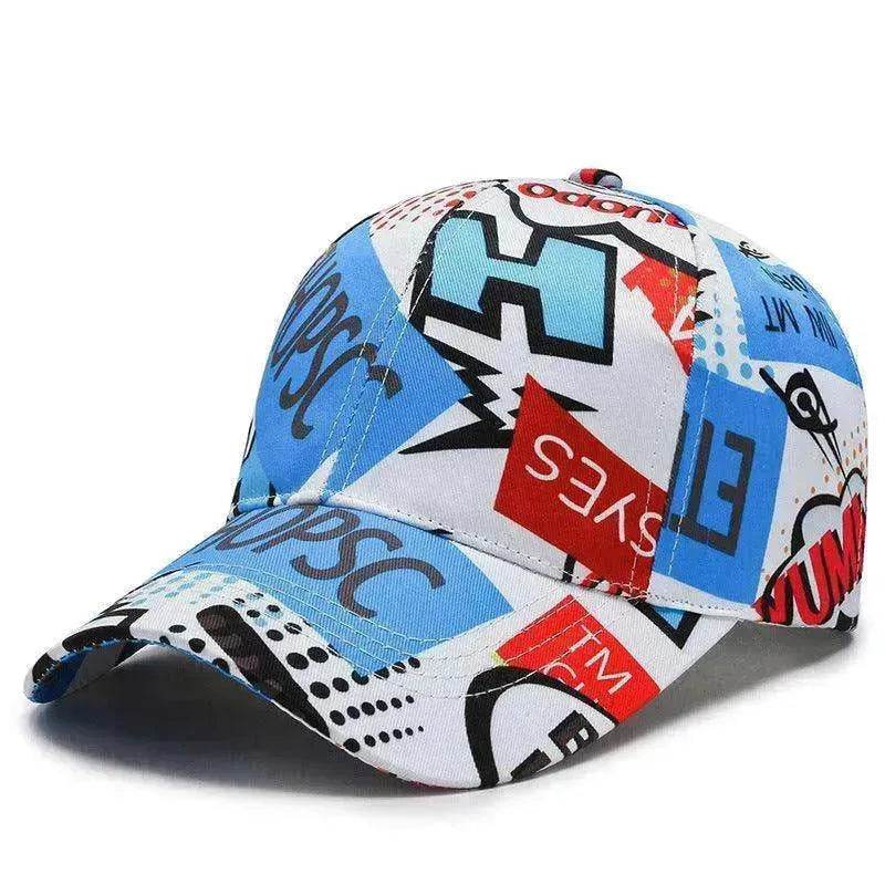 Unisex Ruili Style Trend Print Element Unique Designs Hat - EX-STOCK Canada