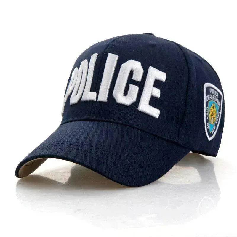 Unisex Spring And Summer Adjustable Letters Police Cap - EX-STOCK Canada