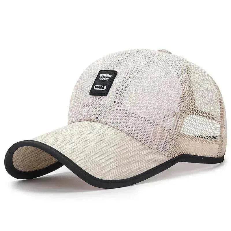 Unisex Sunshade Polyester Net Sunscreen Baseball Style Hat - EX-STOCK Canada