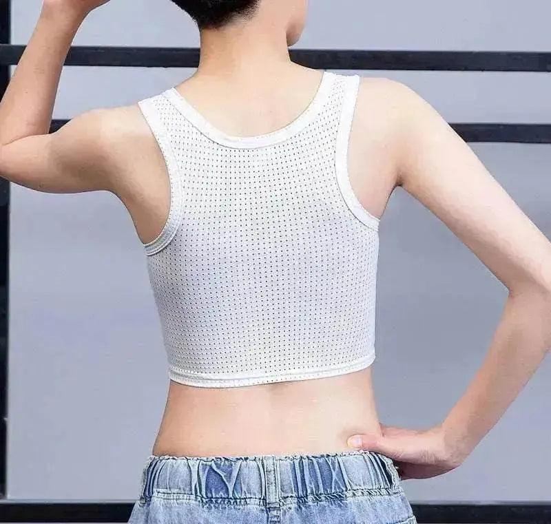 Unisex T Era Les Chest Cover Short Bandage shaping with Zipper - EX-STOCK Canada