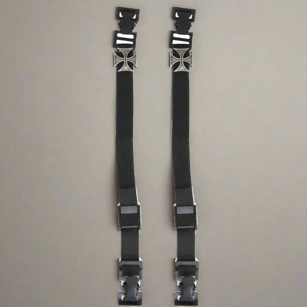 Pantaloni da moto Iron Cross con cinturino di fissaggioEX-STOCK Canada
