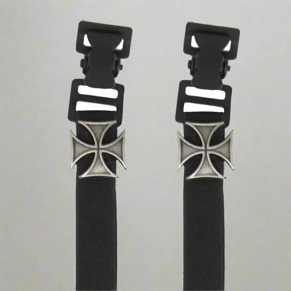 Pantaloni da moto Iron Cross con cinturino di fissaggioEX-STOCK Canada