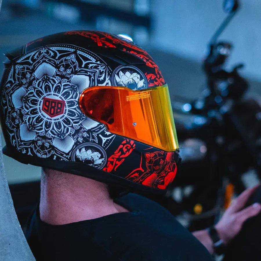 Casco VOSS 988 Moto-1 MandalaEX-STOCK Canada