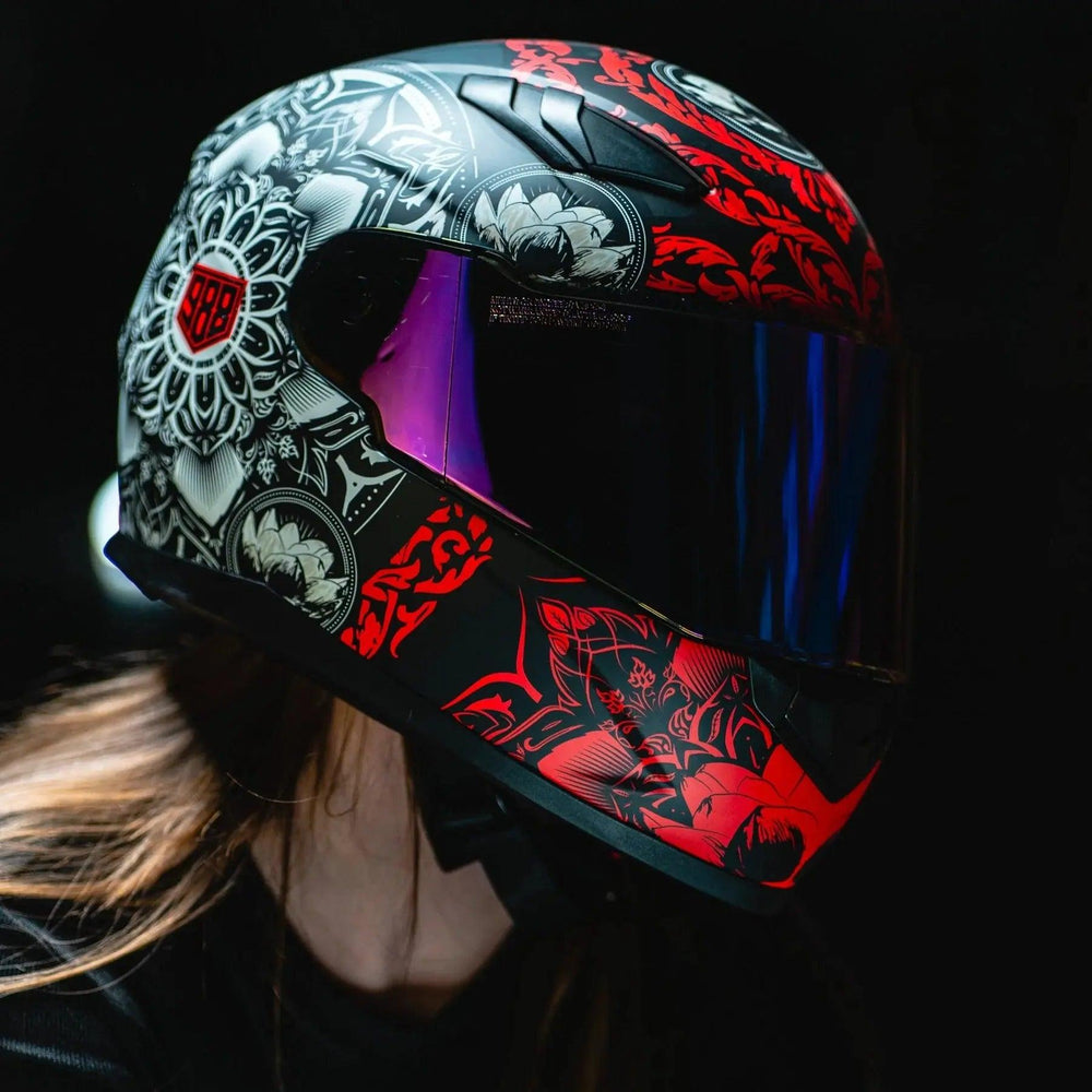 Casco VOSS 988 Moto-1 MandalaEX-STOCK Canada