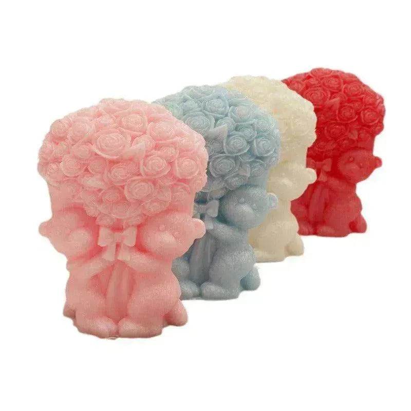 Valentine's Day Bear Shape Aromatherapy Candle - EX-STOCK Canada