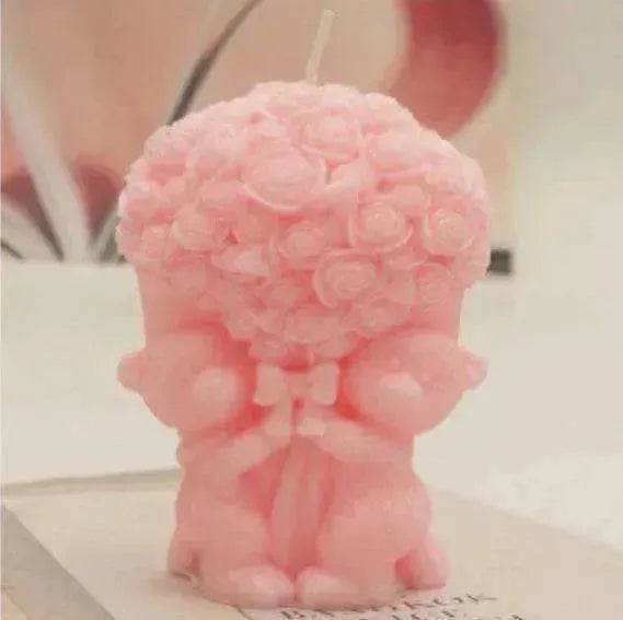 Valentine's Day Bear Shape Aromatherapy Candle - EX-STOCK Canada