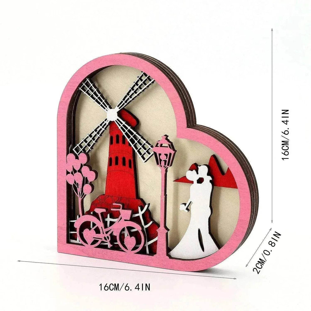 Valentine's Day Ferris Wheel Shape Decoration - EX-STOCK Canada