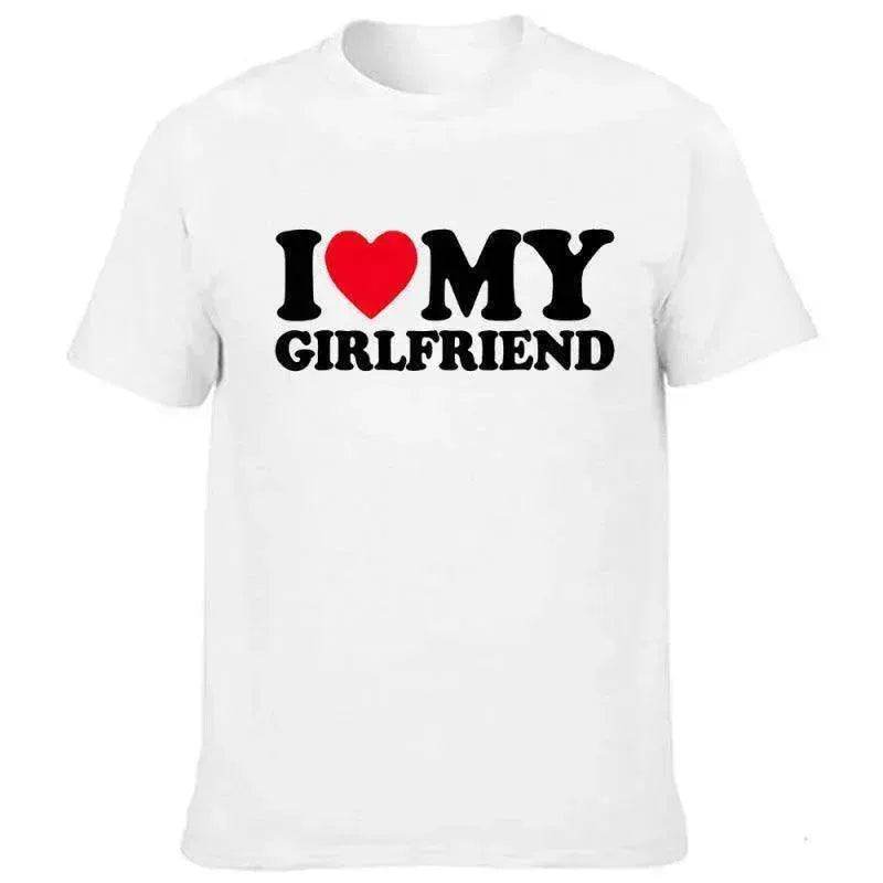 Valentine's Day I Love My Girlfriend Men's T-shirt - EX-STOCK Canada