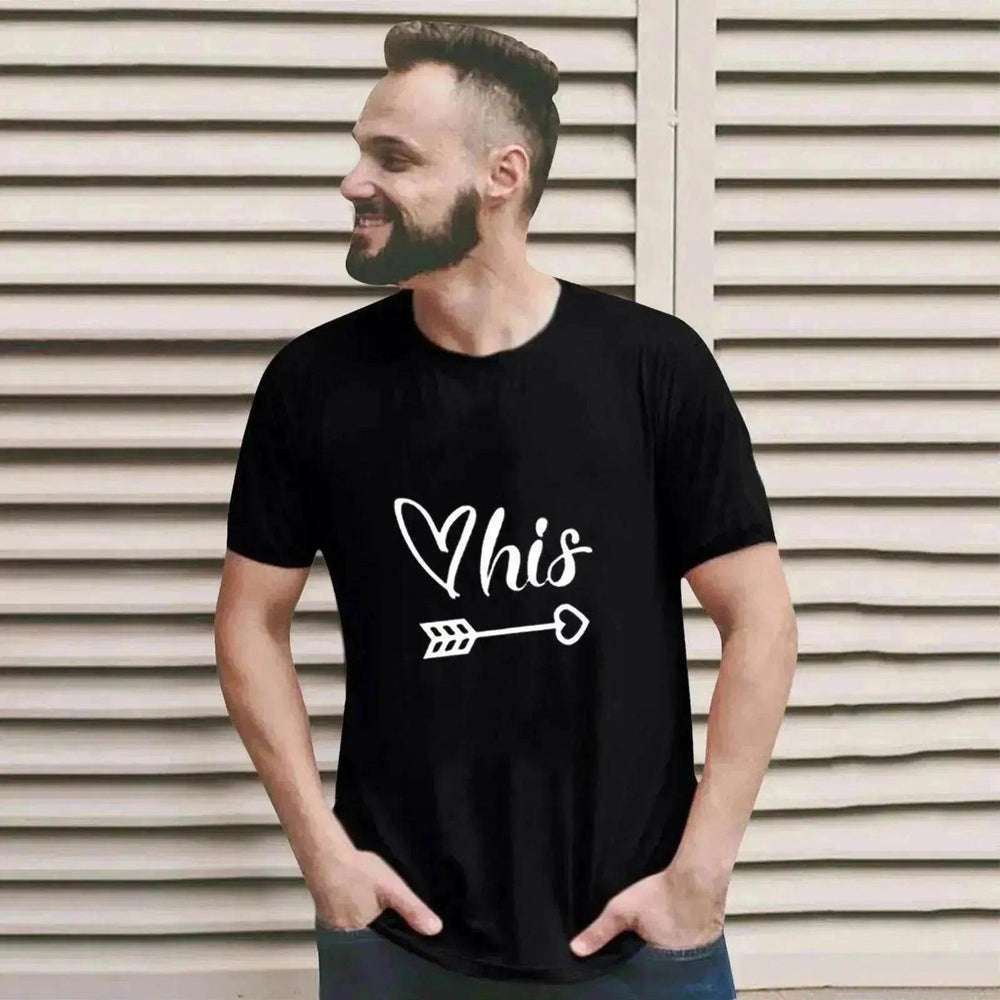 Valentinstag T-Shirt Paar Kurzarm - EX-STOCK Canada