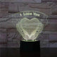 Valentines Day Gift Hands Holding Love 3D Night Light - EX-STOCK Canada
