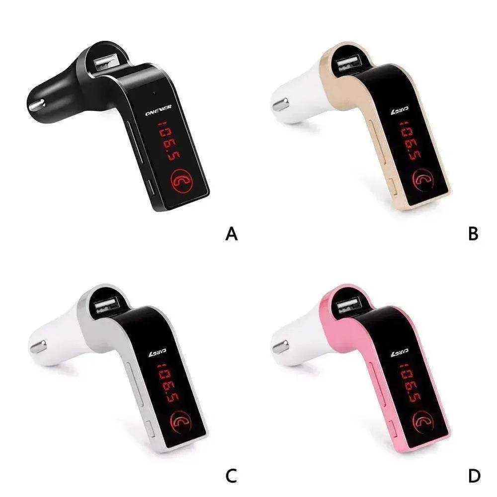 Vehicle Bluetooth Receiver With USB Charger - EX-STOCK Canada