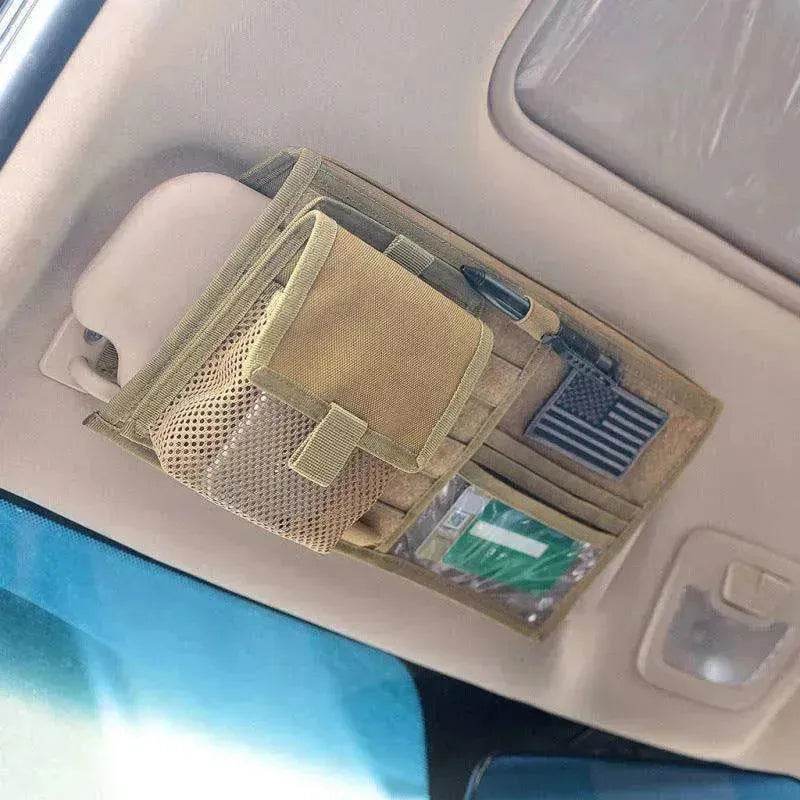 Vehicle Visor Panel Sun Visor Organizer CD Bag Holder Car Accessories - EX-STOCK Canada