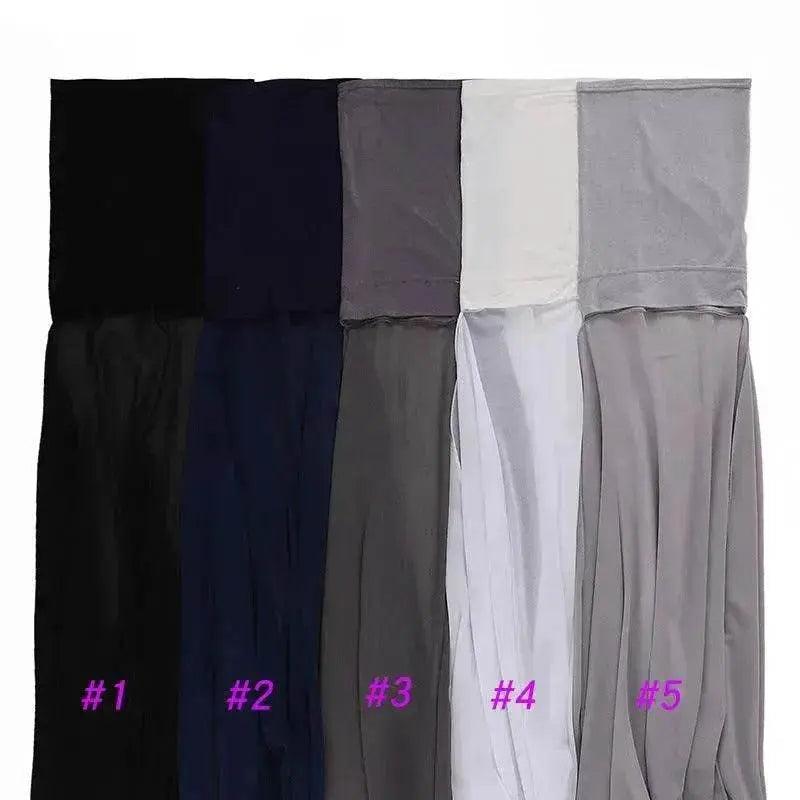 Ensemble de foulard turban en mousseline pour dames arabes voilées - EX-STOCK Canada