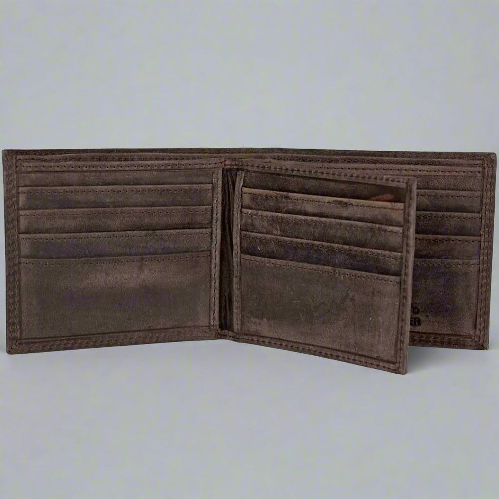 Viceroy Men's Bike Embossed Leather Wallet EX-STOCK Canada