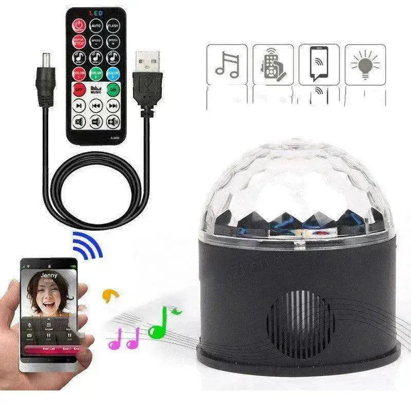 Control por Voz Lámpara Proyector de Atmósfera DISCO - EX-STOCK CANADA