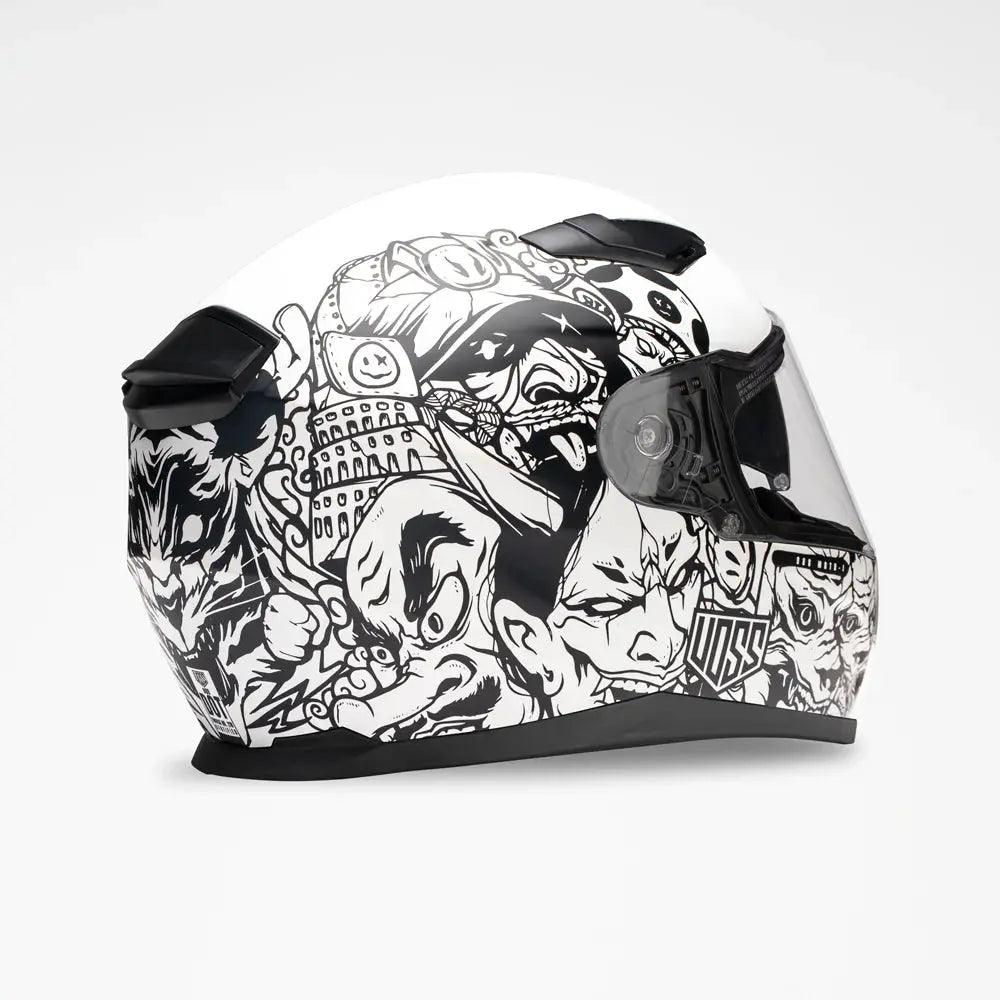 Voss 988 Moto-1 Populace HelmEX-STOCK Canada
