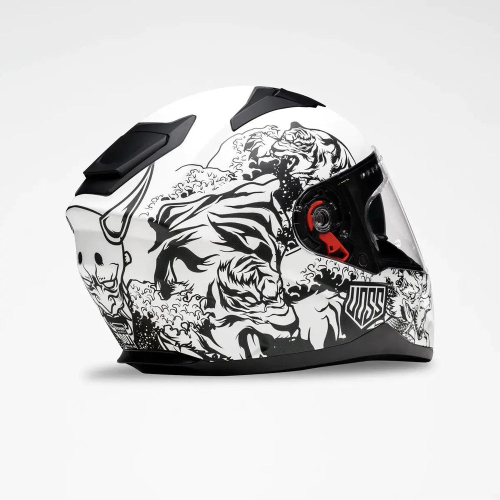 Voss 989 Moto-V Rei Motorcycle Helmet EX-STOCK Canada