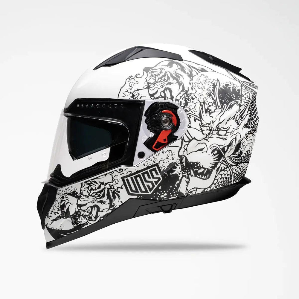 Voss 989 Moto-V Rei Motorcycle Helmet EX-STOCK Canada