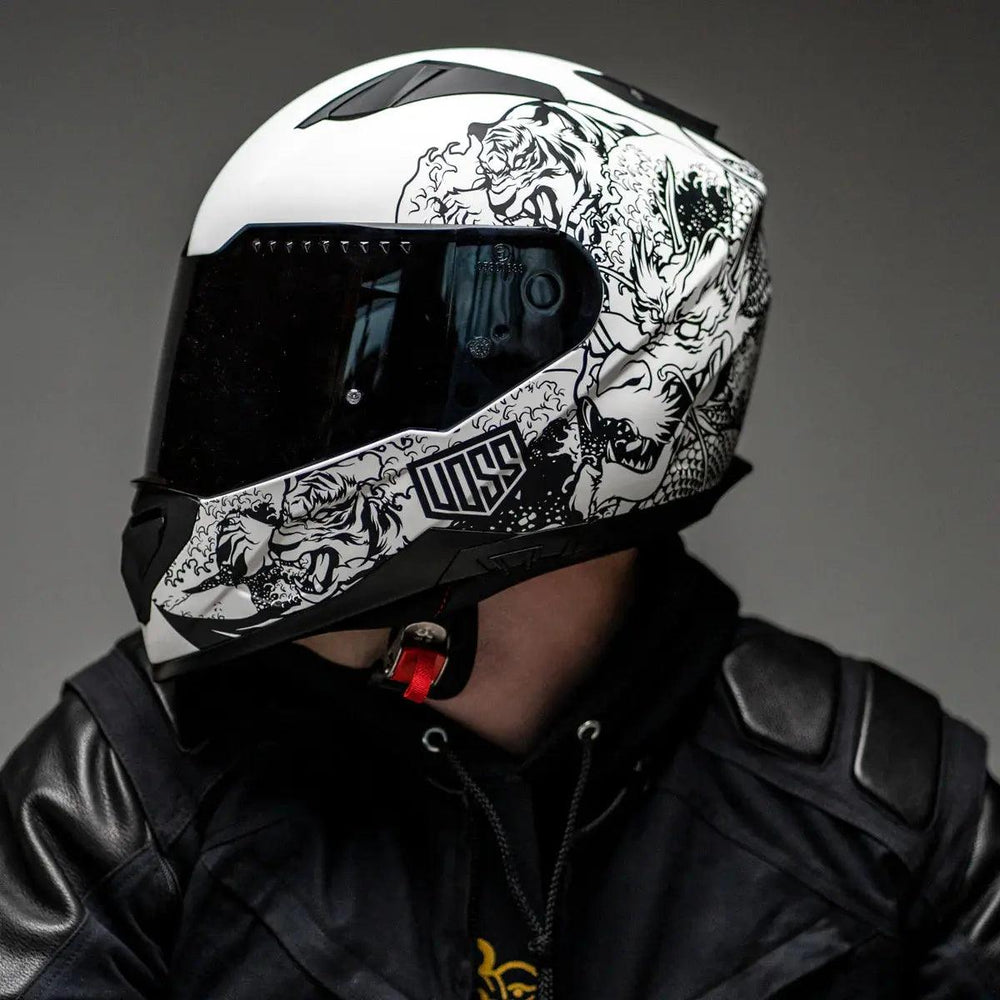 Voss 989 Moto-V Rei Motorcycle Helmet EX-STOCK Canada